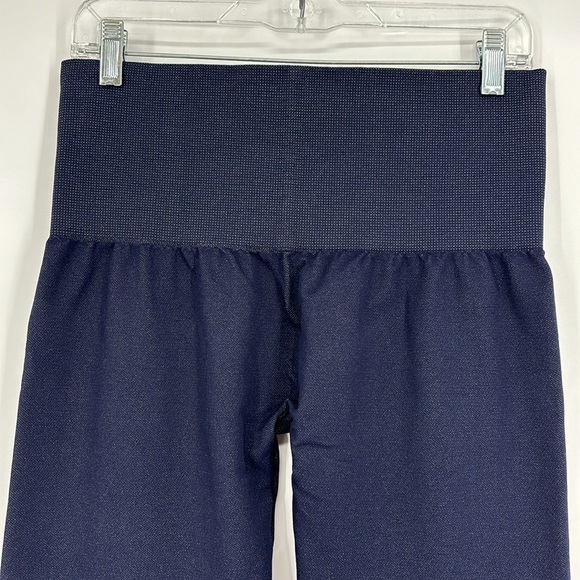 Assets by Spanx Denim Wash Seamless Leggings in Dark Navy Blue Women’s Size 1XL - Picture 9 of 10